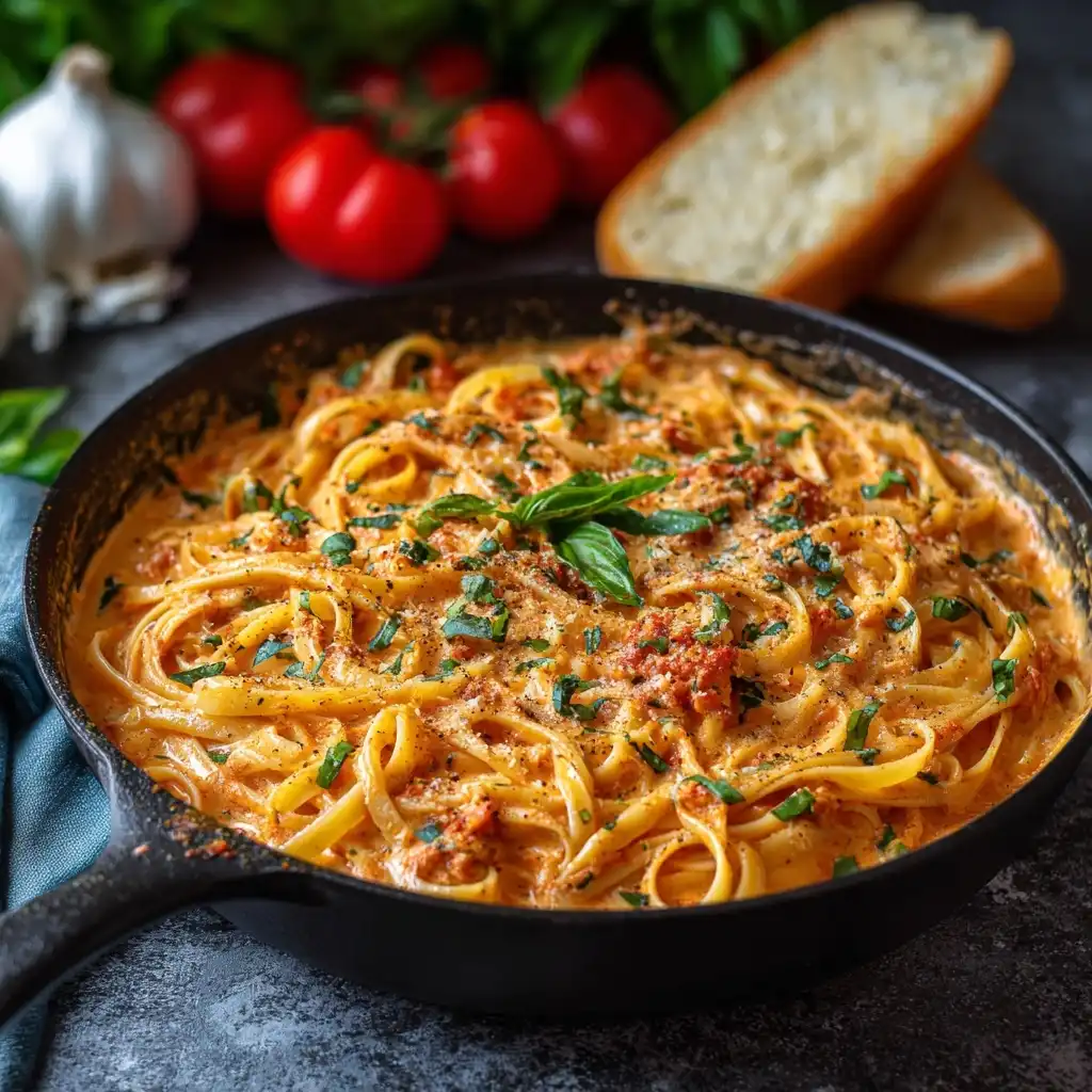 Creamy Tomato Basil Pasta