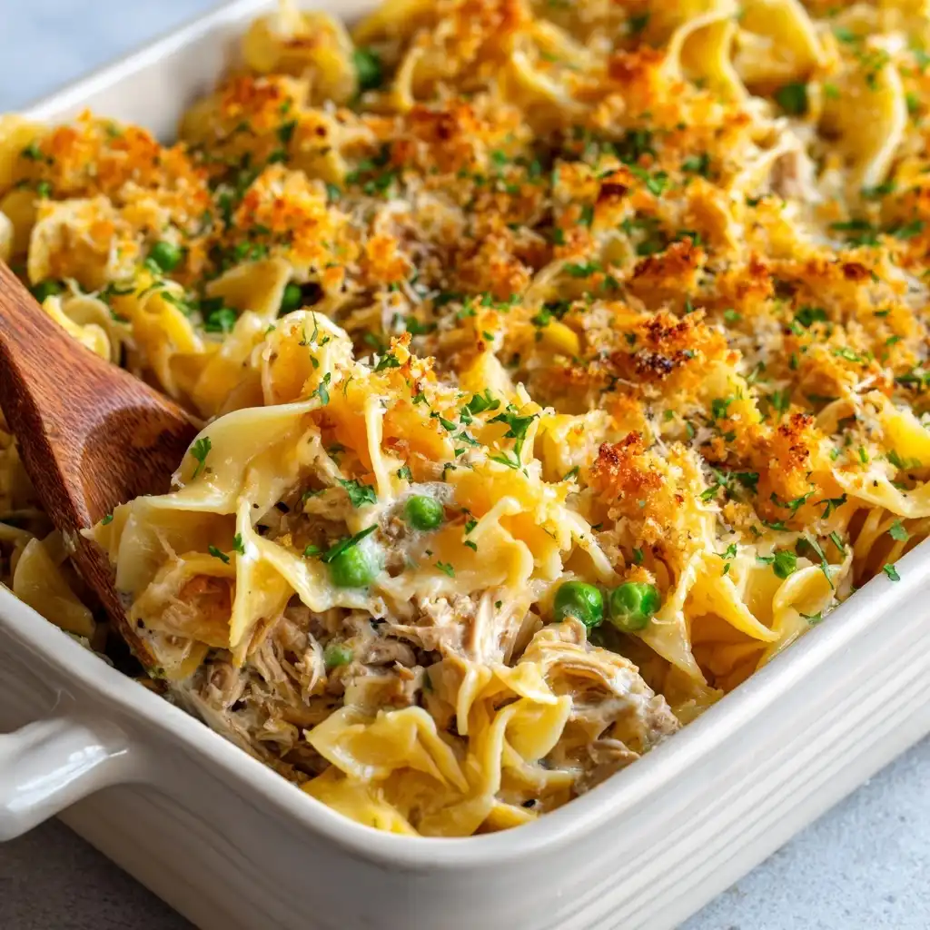 Creamy Tuna Noodle Casserole