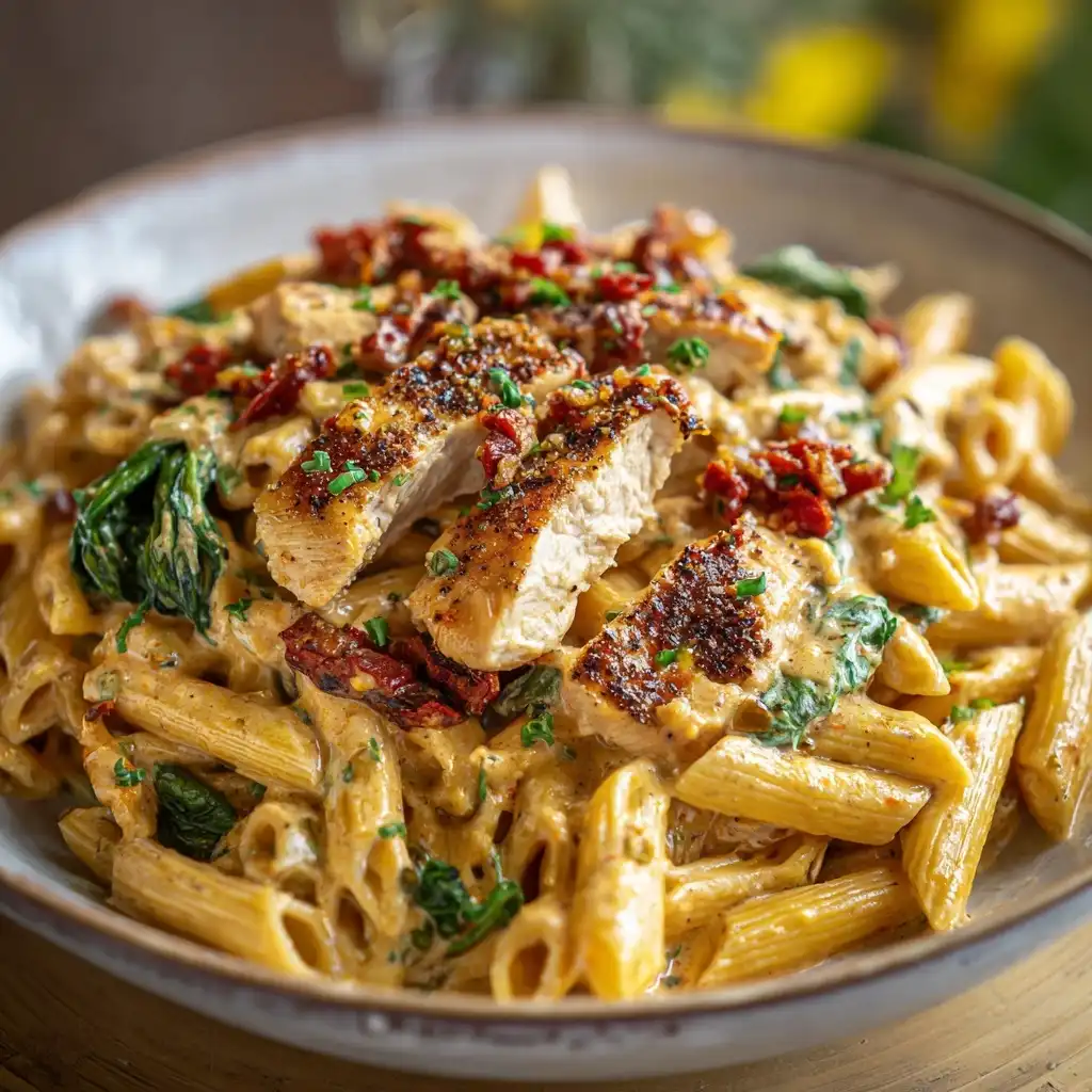 Creamy Tuscan Chicken Pasta