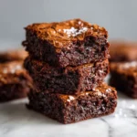 Crinkle Top Chewy Brownies