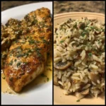 Garlic Butter Chicken and Wild Rice