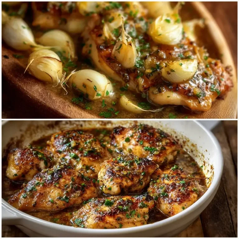 Garlic Butter Chicken with Garlic Butter Glaze
