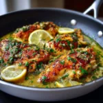 Garlic Butter Chicken with Lemon Garlic Sauce