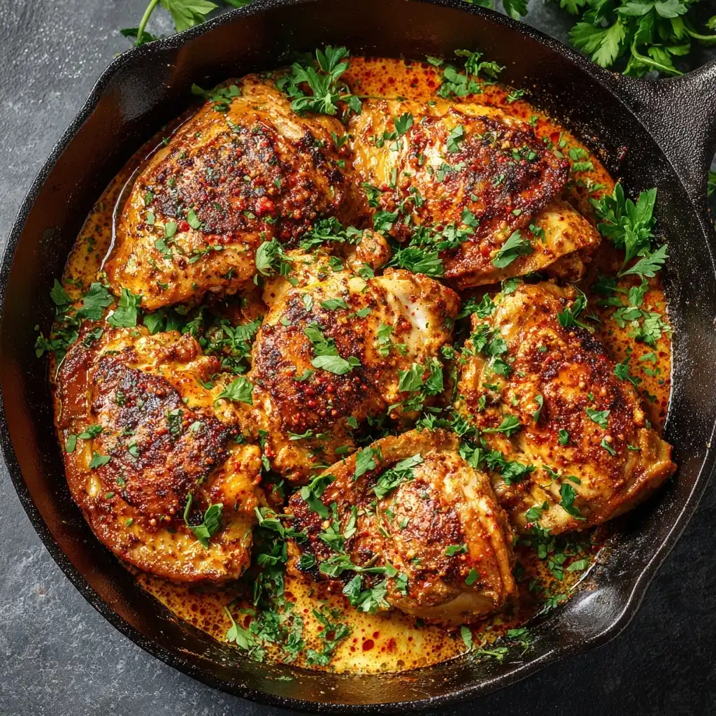 Garlic Butter Chicken with Paprika