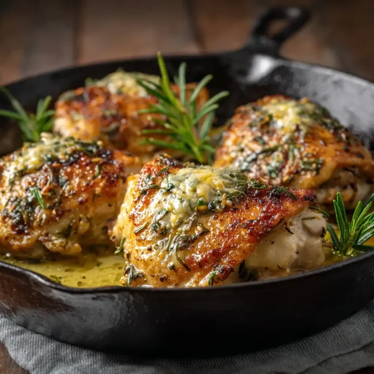 Garlic Butter Chicken with Rosemary