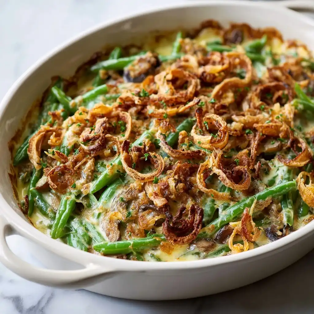 Green Bean Casserole from Scratch