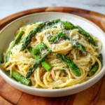 Lemon Butter Asparagus Pasta
