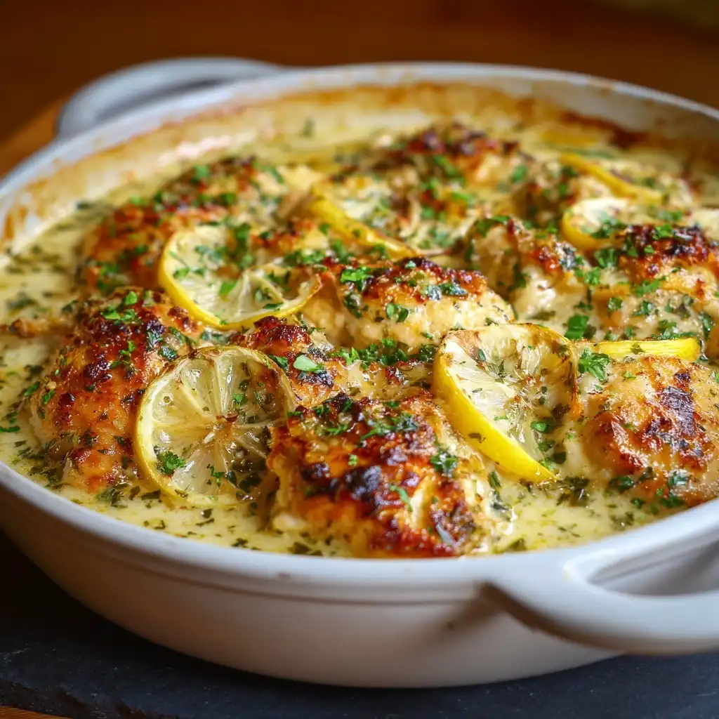 Lemon Herb Chicken Casserole