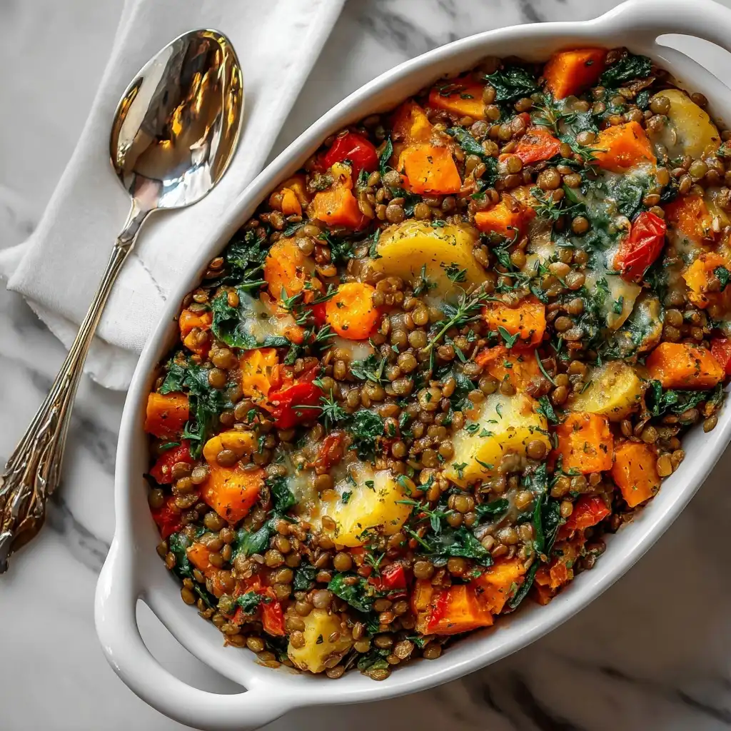 Lentil Vegetable Casserole