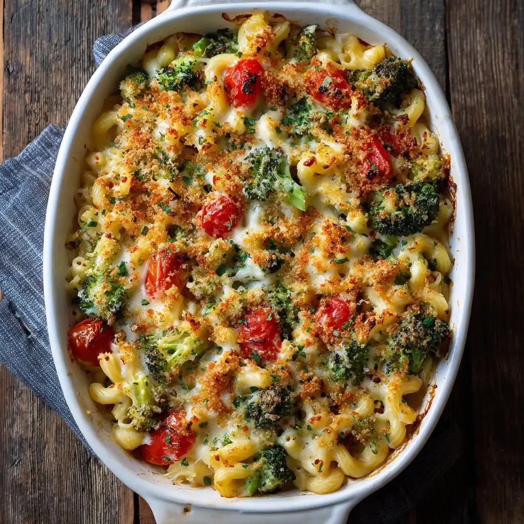Loaded Veggie Mac and Cheese