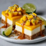Mango Cheesecake Bars