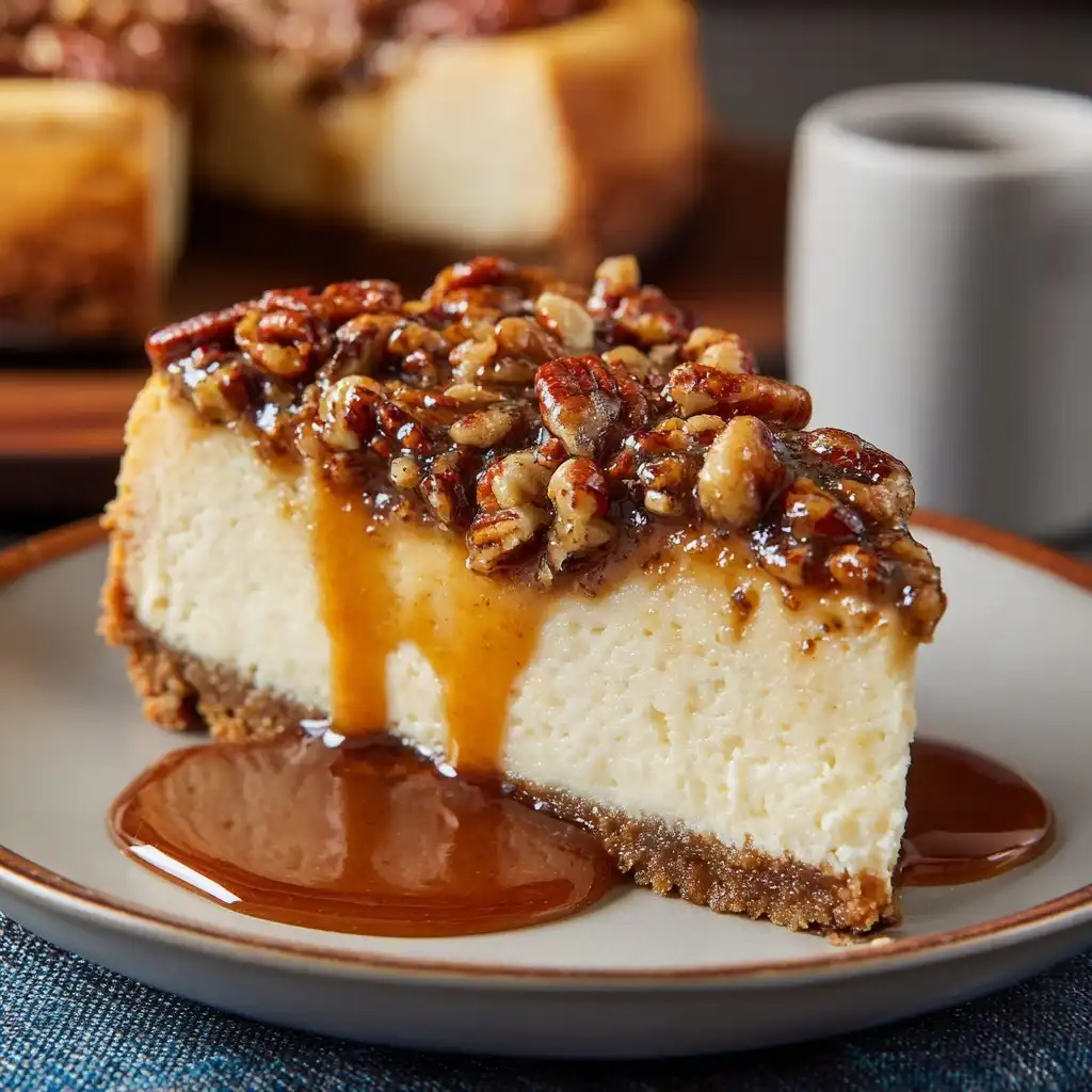 Maple Pecan Cheesecake