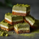 Matcha Cheesecake Bars