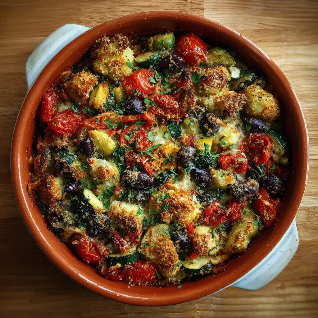 Mediterranean Vegetable Casserole