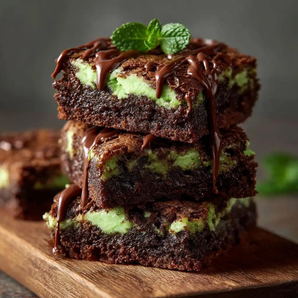 Mint Chocolate Brownies