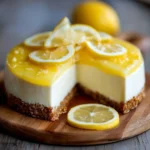No Bake Lemon Cheesecake