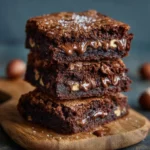 Nutella Stuffed Brownies