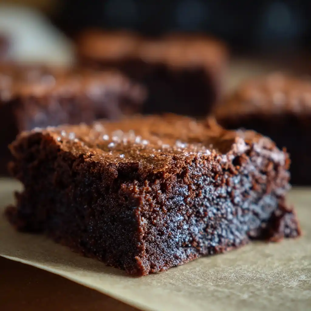 One Bowl Cocoa Brownies