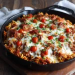One Pot Lasagna Skillet