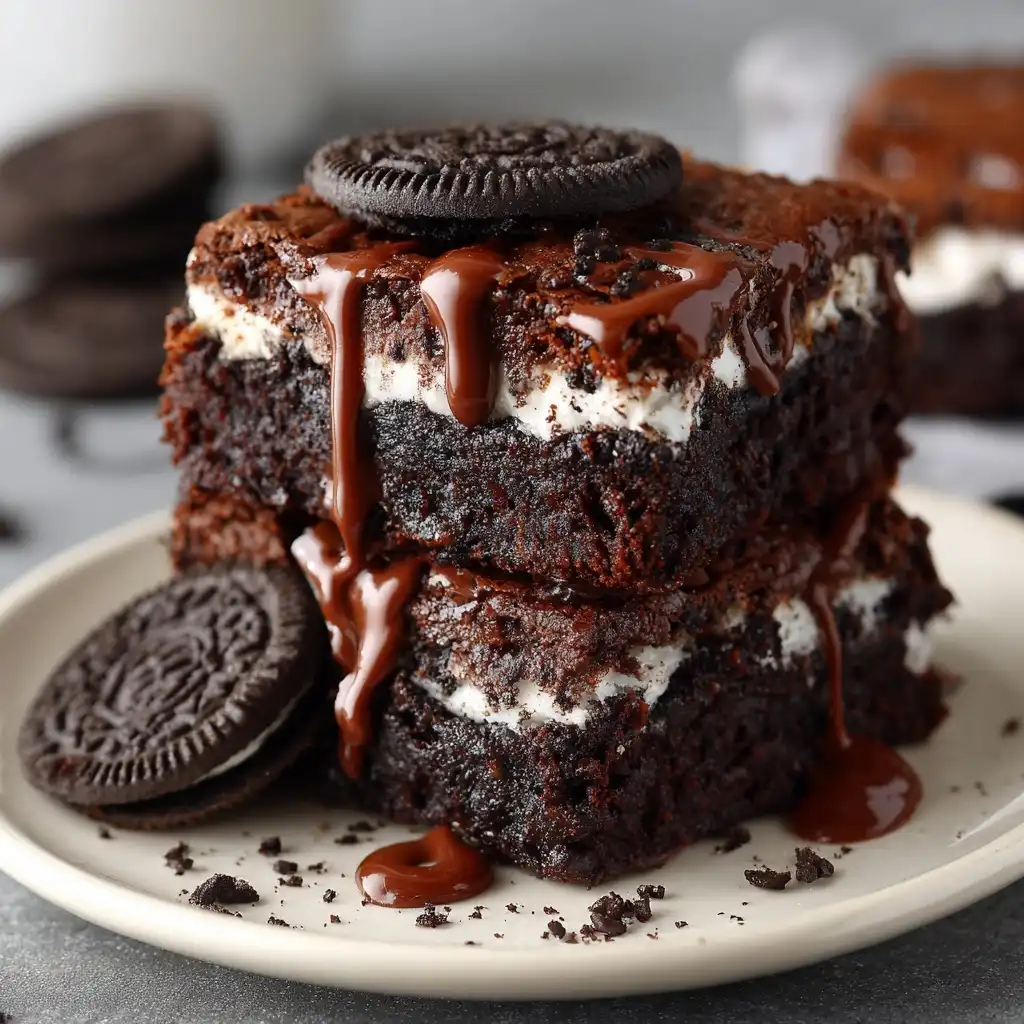 Oreo Brownie Bars