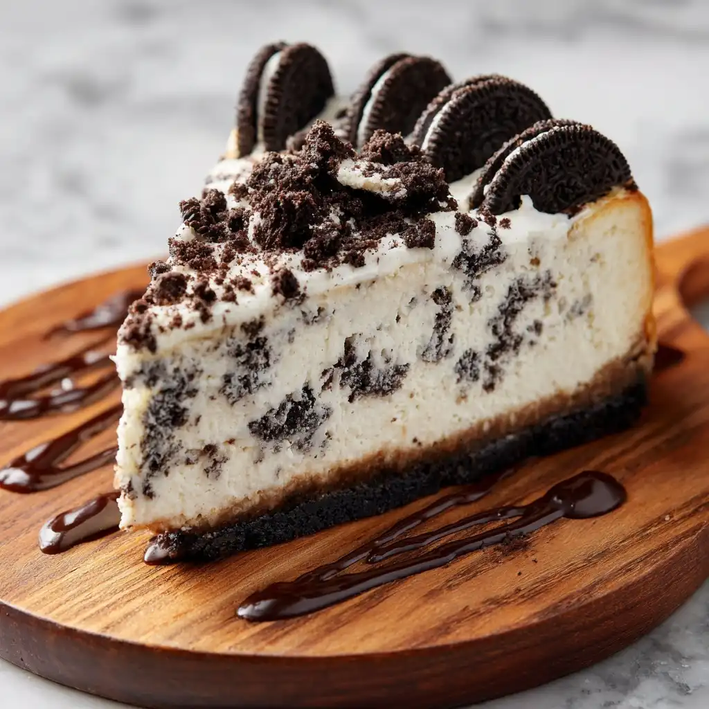 Oreo Cookies and Cream Cheesecake