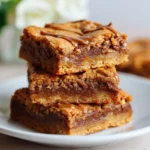 Peanut Butter Blondie Bars