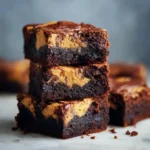 Peanut Butter Swirl Brownies