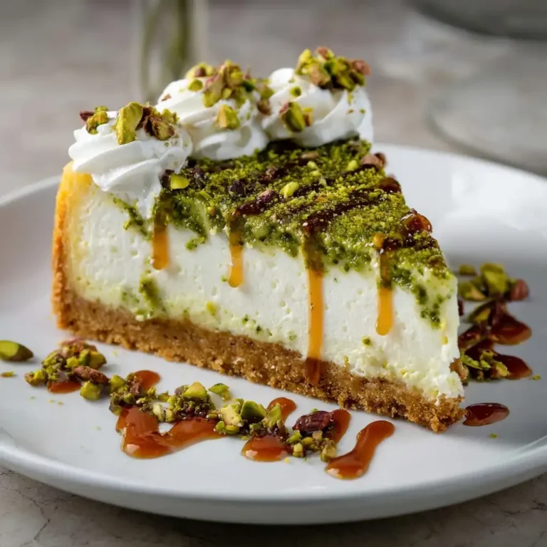 Pistachio Cream Cheesecake
