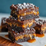 Salted Caramel Brownie Bars