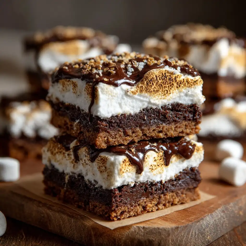 S’mores Brownie Bars