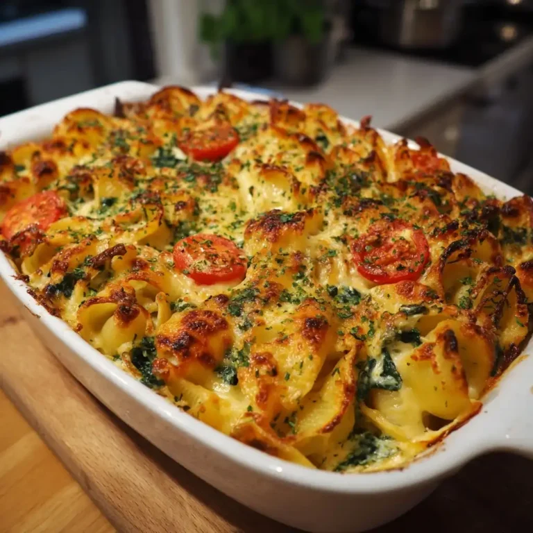 Spinach and Ricotta Pasta Bake
