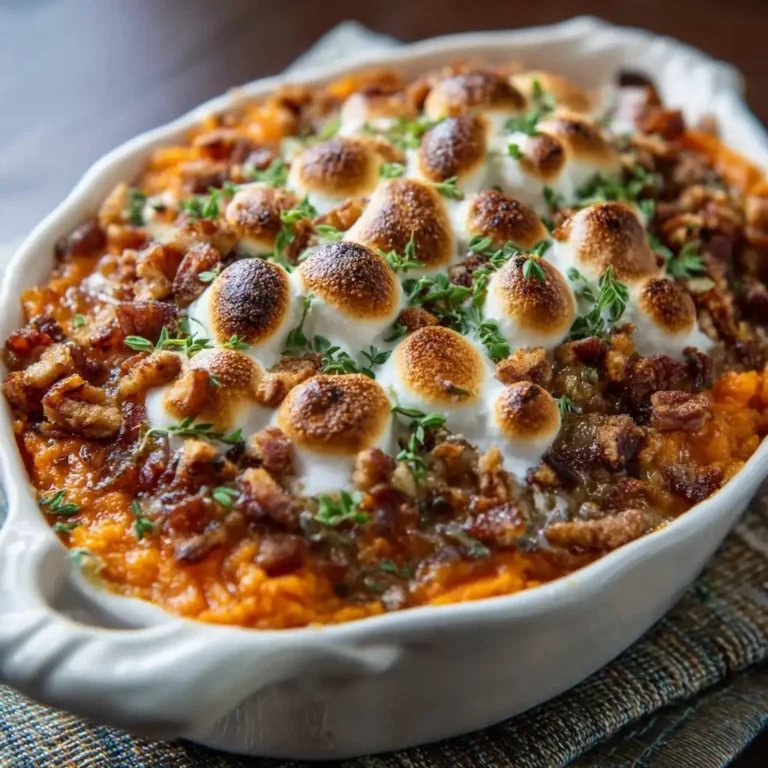 Sweet Potato Casserole Savory Style