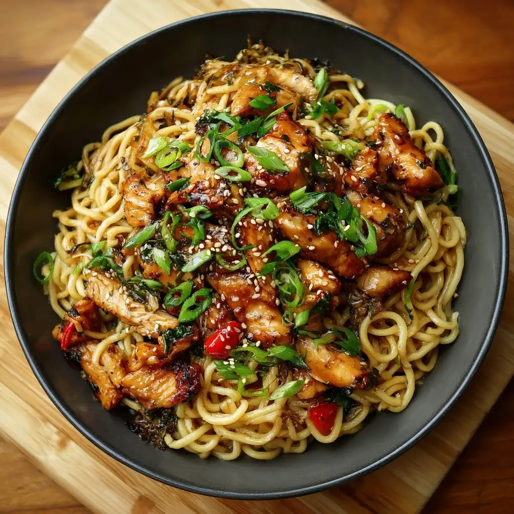 Teriyaki Chicken Noodles