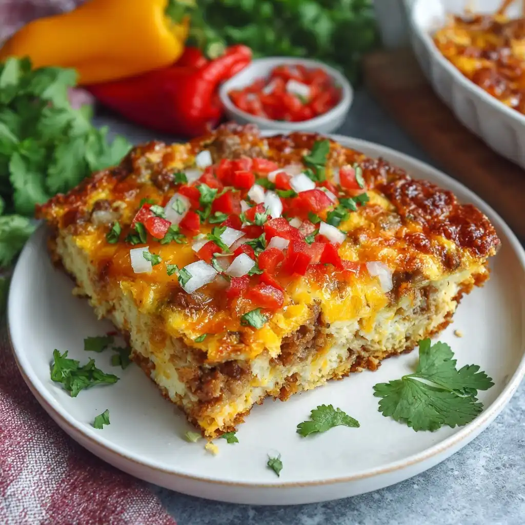 Tex Mex Breakfast Casserole