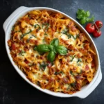 Tomato Basil Pasta Bake