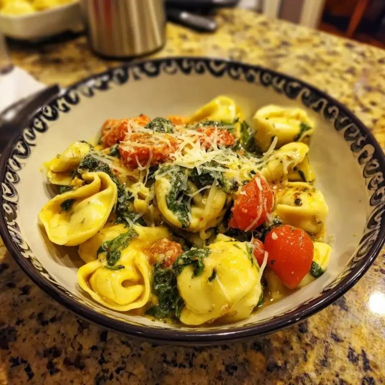 Tomato Spinach Tortellini