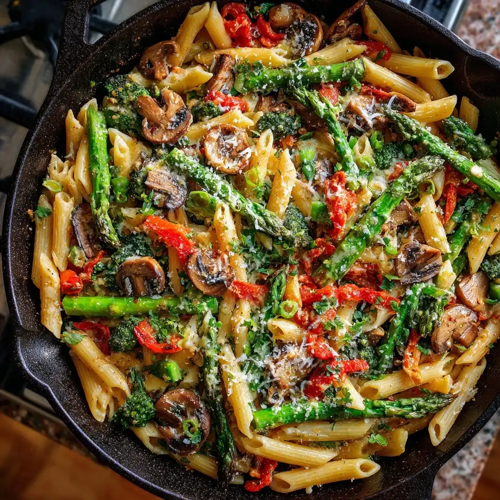 Veggie Packed Primavera Pasta