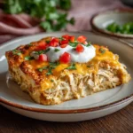 White Chicken Chili Casserole
