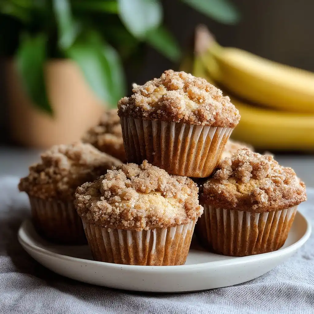 Banana Crumb Muffins