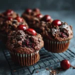Black Forest Chocolate Muffins