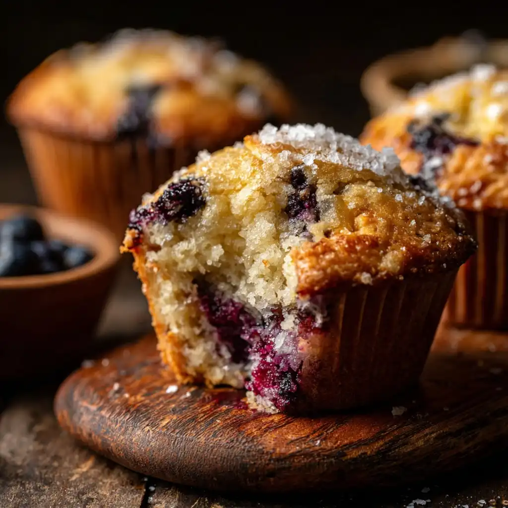 Blueberry Buttermilk Muffins