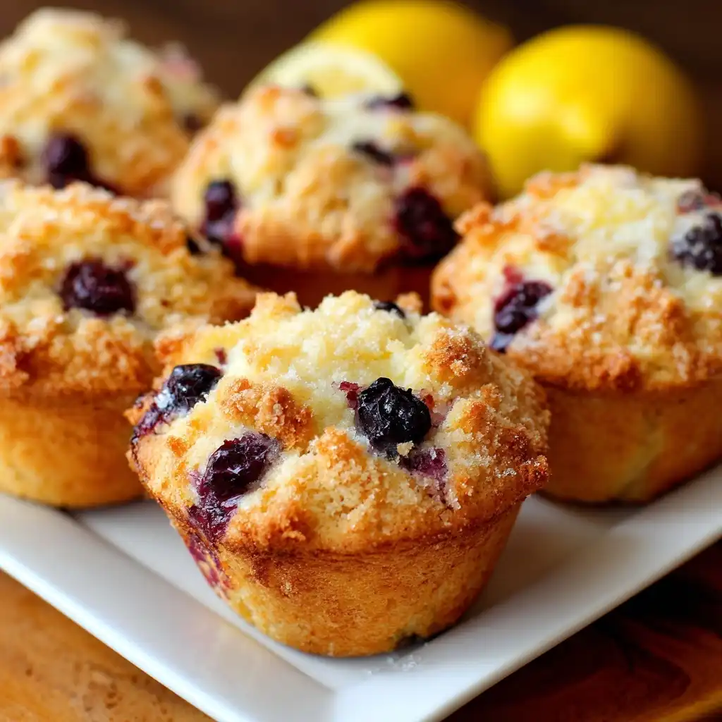 Blueberry Cream Cheese Muffins