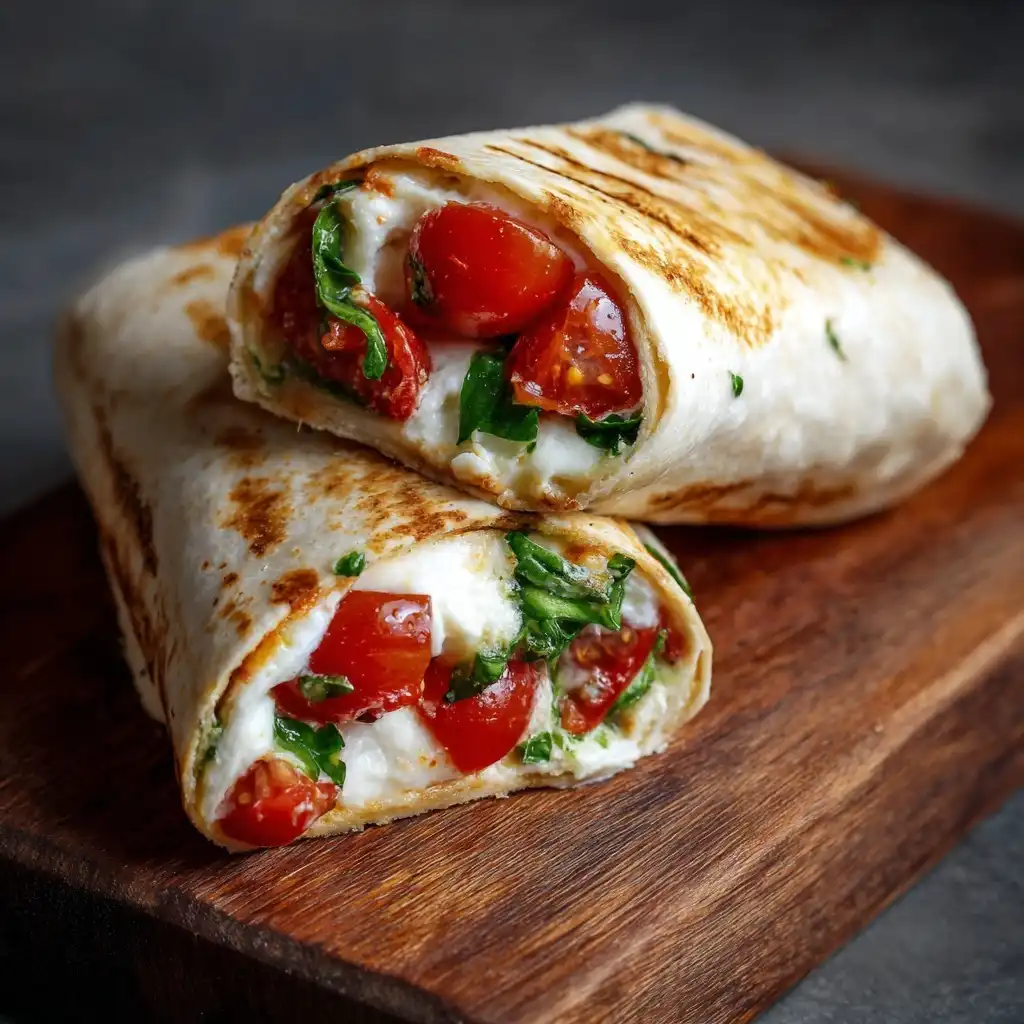 Caprese Mozzarella Wrap