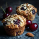 Cherry Almond Muffins