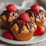 Chocolate Covered Strawberry Muffins