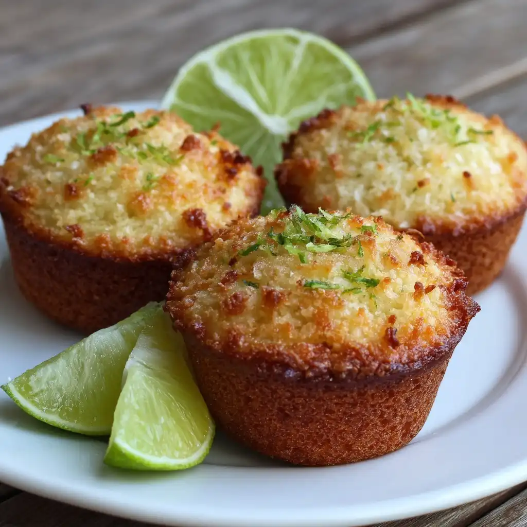 Coconut Lime Muffins