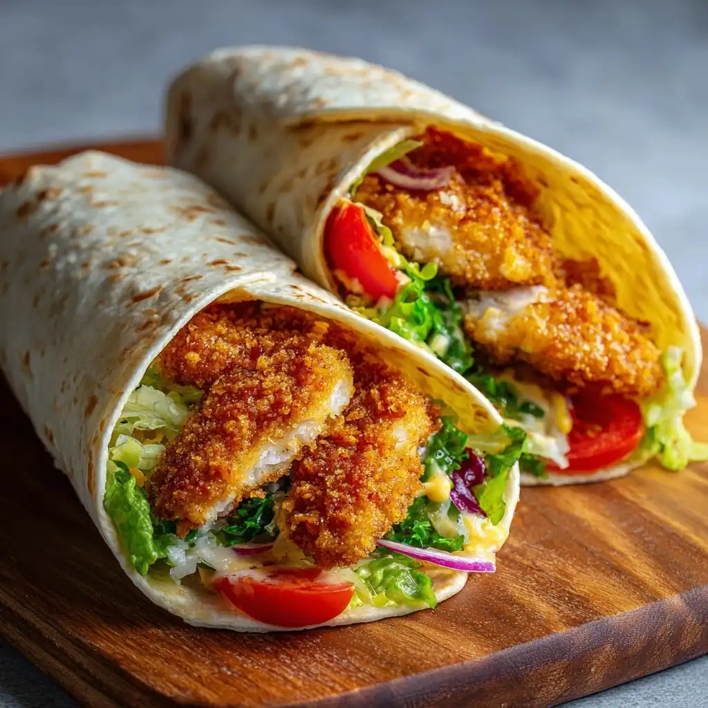 Crispy Chicken Tender Wrap