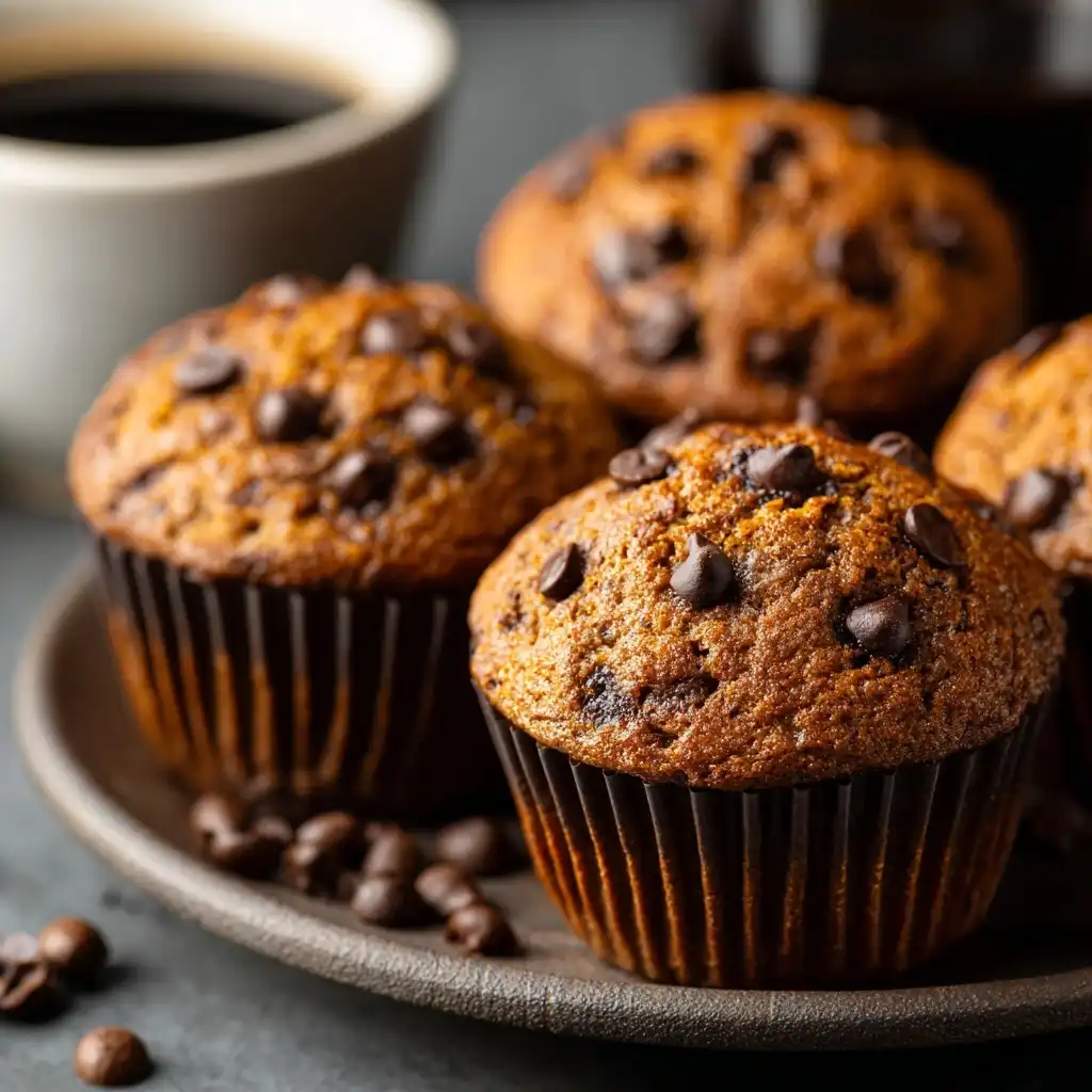 Espresso Chocolate Chip Muffins