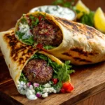 Grilled Lamb Kofta Wrap