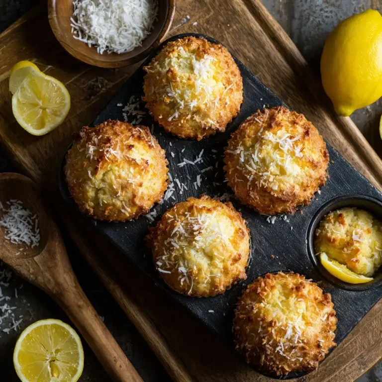 Lemon Coconut Muffins